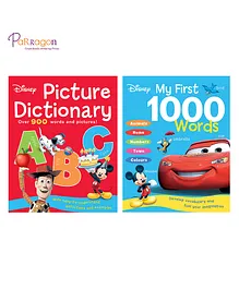 Disney Picture & Words Dictionary for Early Learners Set of 2 Books - English