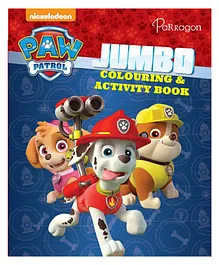 PAW Patrol Jumbo Colouring and Activity Book - English