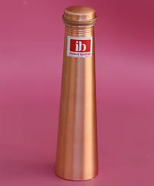 Indian Bartan Copper Curved Bottle- 750 ml