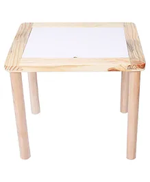 Kiddery Sensory Play Table with Single Bin - Beige