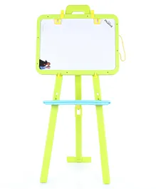 IToys 8 in 1 Easel Board with Stand- Green & Blue