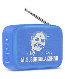 Saregama Carvaan Mini M.S.Subbulakshmi with 401 Pre Loaded Classic Songs - Blue