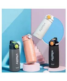 AKN TOYS Hot and Cold Stainless Steel 304 Water Bottle for Kids and Adults 500 ml Color May Vary
