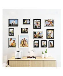 Art Street Large Collage Wall Photo Frame Set Of 13 Individual Picture Frame Set For Wall Hanging - Multicolour