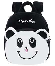 Frantic Premium Quality Soft Design Black Panda Plush Bag - 14 Inches