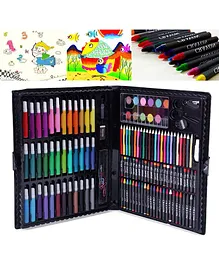 SANISHTH Deluxe Case Studio Drawing and Painting Set Art and Craft Supplies Great Gift for Kids Children - 150 Pcs