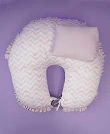 Fancy Fluff Organic Feeding Pillow with Reclining Support Pillow Pixie Dust