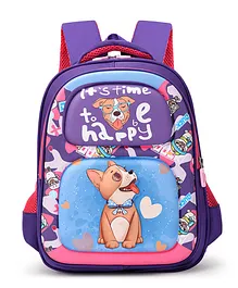Little Hunk Dog Design 3D Graphic Adjustable strap classic Bag - 14 inches