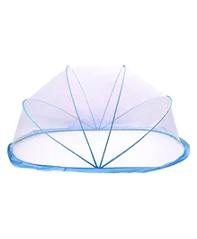 Tony Stark Folding Baby Mosquito Net with Honeycomb Mesh - Blue