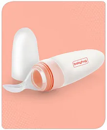 Babyhug Squeezy Silicone Food Feeder-
                              Pink