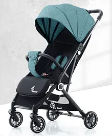 R for Rabbit Pocket Air Stroller Baby Stroller- Green & Black