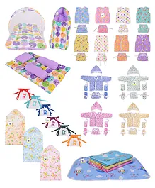 Toddylon New Born Baby Products All Complete Daily Items Combo - Purple