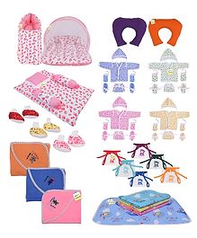Kwitchy Baby Products All New Born Daily Needs Items Combo - Pink