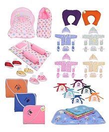 Kwitchy New Born Baby Products All Complete Daily Items Combo - Light Pink