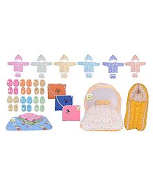 Kwitchy New Born Baby Products All Daily Essentials Items Gift Combo (0-6 Months) Yellow
