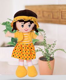 Besties Super Soft Stuffed Huggable Girl Winky Doll Washable Yellow - Height 60 cm