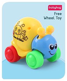 Babyhug Snail On Wheels- (Wheel Color May Vary)