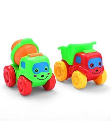 Babyhug Ratteling Truck Pack of 2 - Multicolour