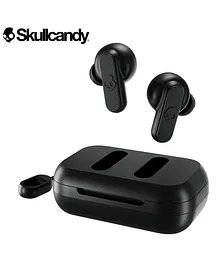 Skullcandy Dime 2 True Wireless in-Ear Bluetooth Earbuds Charging Case Great for Gym Sports and Gaming IPX4 Water Dust Resistant - Black