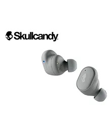 Skullcandy Grind True Wireless in-Ear Bluetooth Earbuds Charging Case Great for Gym Sports and Gaming IP55 Water Dust Resistant - Light Gray Blue