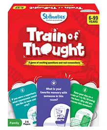Skillmatics Train of Thought Card Game - 110 Cards