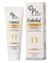 Fixderma Fidelia Foot Cream For Dry & Cracked Feet, Moisturizes & Soothes Repair Feet - 75 g