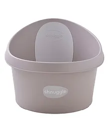 Shnuggle Lightweight Bath Tub For Toddlers - Taupe