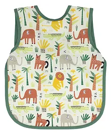 Bapron Baby Safari Bapron- White