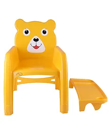 National Teddy Design Beatle Chair with Tray - Yellow