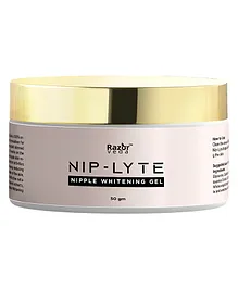 Razorveda NIP LYTE Nipple Whitening Gel 100% Natural Ingredients Paraben Free ISO Certified - 50 g