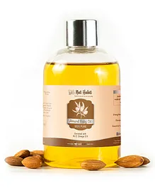 Nat Habit Pure Almond Baby Oil Enriched with Vit E & Omega 3 6- 200ml