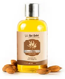 Pure Almond Baby Oil Enriched with Vit E & Omega 3 6 - 100 ml
