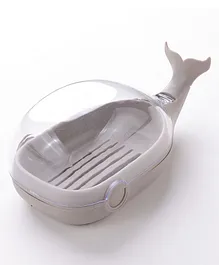 Whale Shaped Soap Holder -Grey