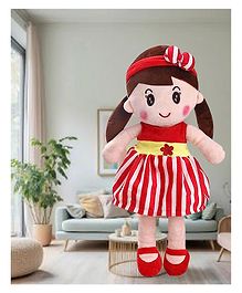 Besties Plush Super Soft Huggable Cute Doll Red - Height 45 cm