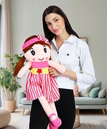 Besties Plush Super Soft Huggable Cute Doll Pink - Height 60 cm