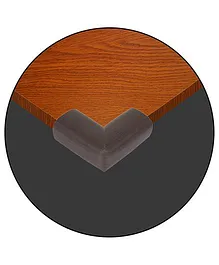 Safe-O-Kid L-Shaped Large Corner Cushions Pack of 12 - Brown Texture
