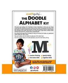 CraftGully Doodle Alphabet Kit - M