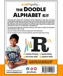 CraftGully Doodle Alphabet Kit - R