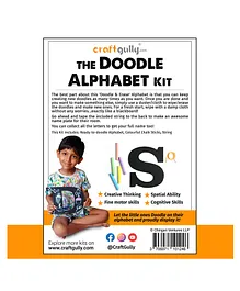 CraftGully Doodle Alphabet Kit  S