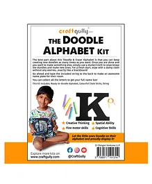 CraftGully Doodle Alphabet Kit - K