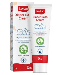 Luv Lap Baby Diaper Rash Cream with Vitamin E and Aloe Vera- 75 g