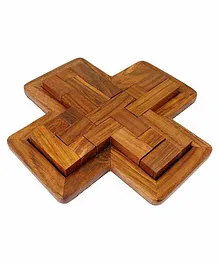Desi Karigar Handmade Jigsaw Puzzle Brain Treasure Game - 9 Pieces