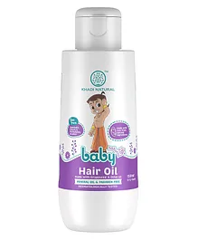 Khadi Natural Baby Hair Oil with Grapeseed & Olive - 150 ml