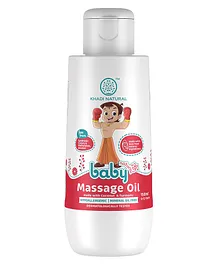 Khadi Natural Baby Massage Oil with Coconut & Turmeric -  150 ml