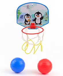 Ratnas Tini Mini Penguin-Themed Basketball - Multicolour