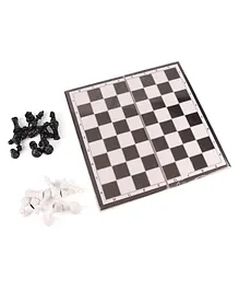 Ratnas Expert Magnetic Chess Board Game - Black & White