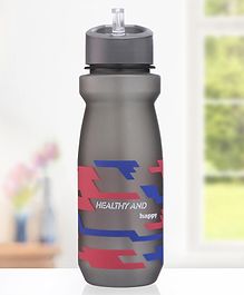 Water Bottle with Pop Up Spout Grey - 600 ml