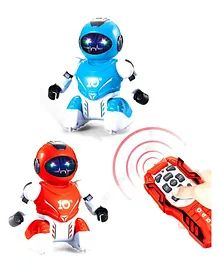 NEGOCIO Infrared Control Football Robot Intelligent Programming Play Soccer - COLOR MAY VARY