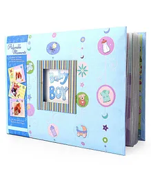 Archies Baby Boy Record Scrap Book - Blue