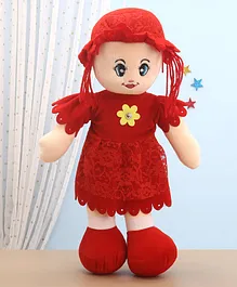Funzoo Plush Candy Doll Red - Height 42 cm